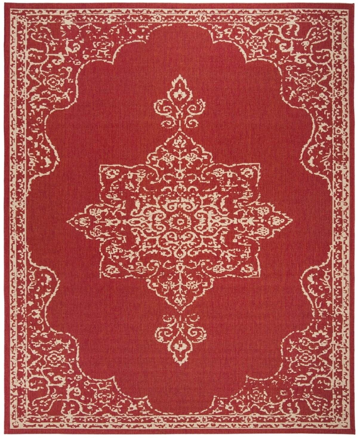 Safavieh Linden 9' x 12' Area Rug - Red/Creme