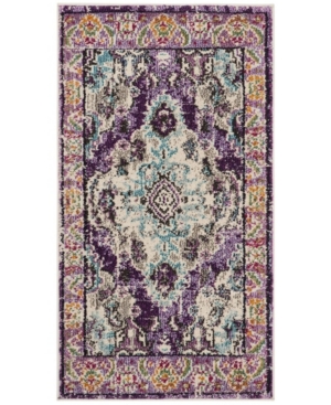 Safavieh Monaco Violet and Light Blue 3' x 5' Area Rug