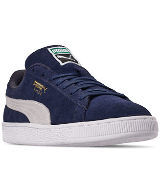Puma Men's Suede Classic Casual Sneakers from Finish Line - Macy's
