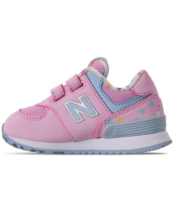 New Balance Toddler Girls' 574 Flower Casual Sneakers from Finish Line