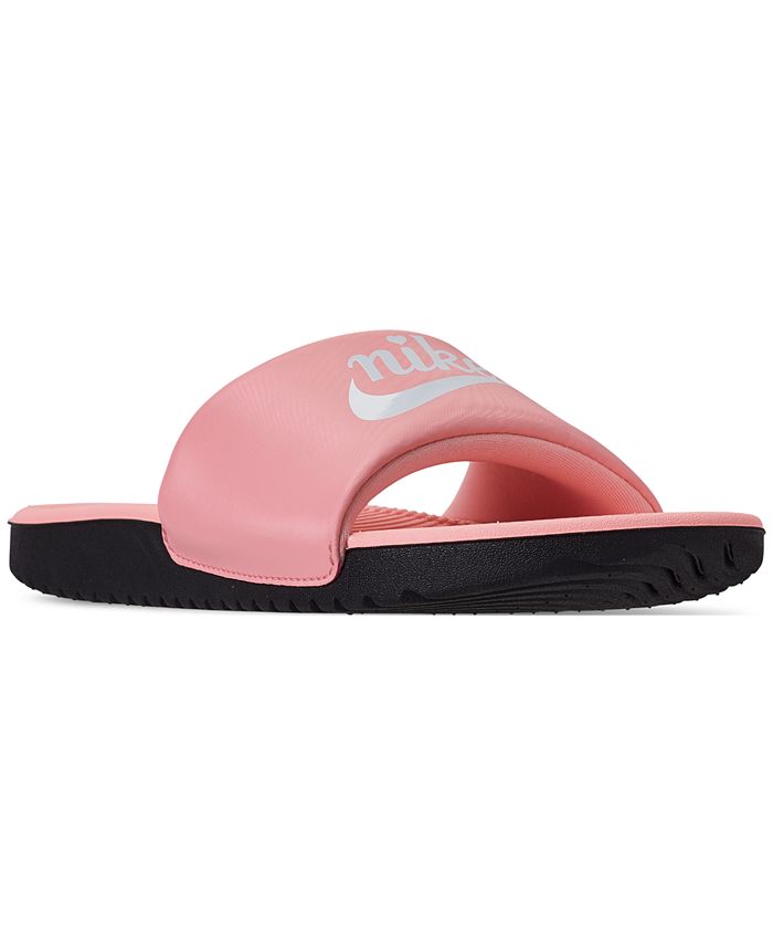 Nike Girls' Kawa Valentine's Day Slide Sandals from Finish Line - Macy's
