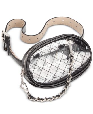 Steve Madden - Swag-Chain Clear Belt Bag