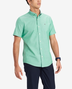 TOMMY HILFIGER MEN'S CUSTOM FIT PORTER SHIRT, CREATED FOR MACY'S