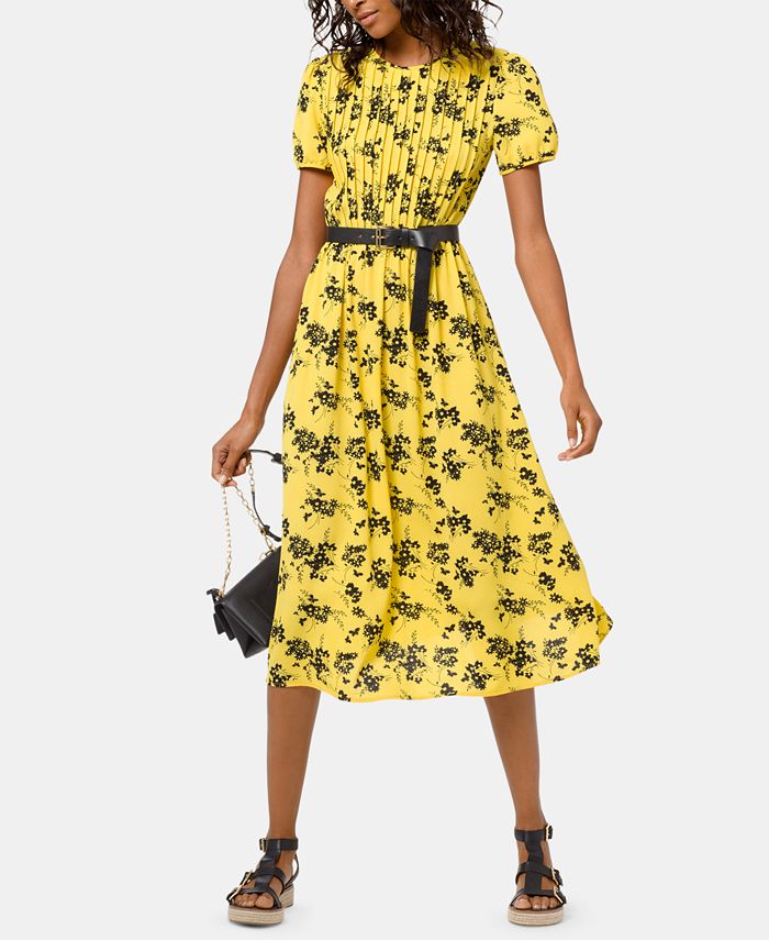 Michael kors 2025 botanical dress