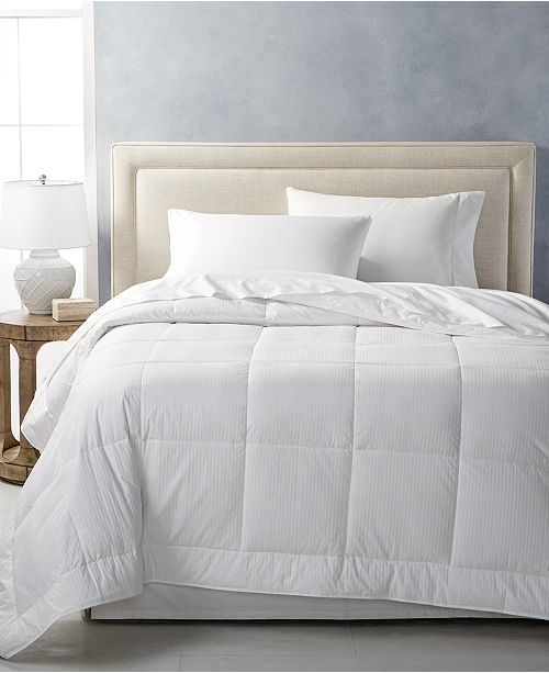 Hotel Collection Closeout Medium Weight White Down King Comforter