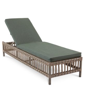 Furniture - Lavena Outdoor Chaise Lounge With Sunbrella&reg; Cushions