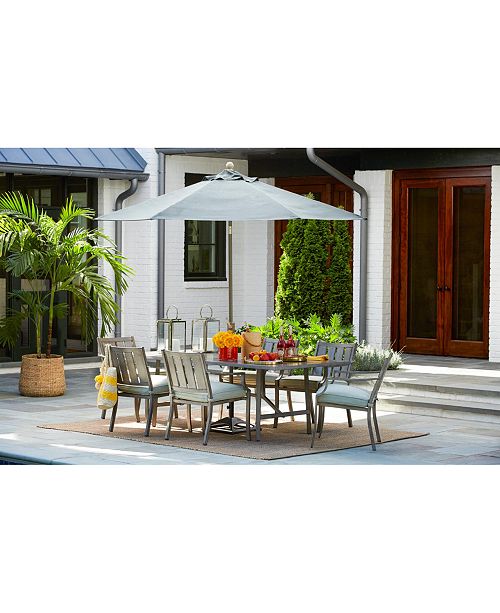Furniture Wayland Outdoor Dining Collection With Sunbrella