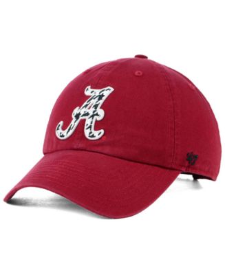 '47 Brand Alabama Crimson Tide CLEAN UP Cap - Macy's