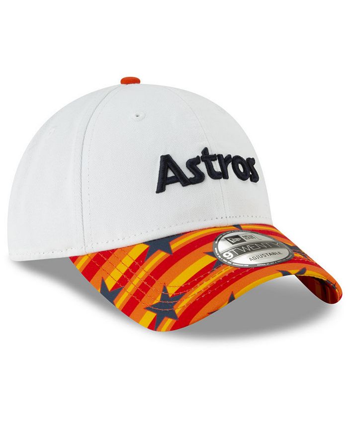 Casquette New Era 9TWENTY Houston Astros MLB - Bleu Marine/rouge, Drapeau Américain - Taille Unique