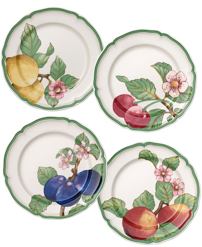 Villeroy & Boch French Garden 12-Piece Dinnerware Set, Service for 4,  Plates, Bowls & Mugs, Premium Porcelain, Made in Germany