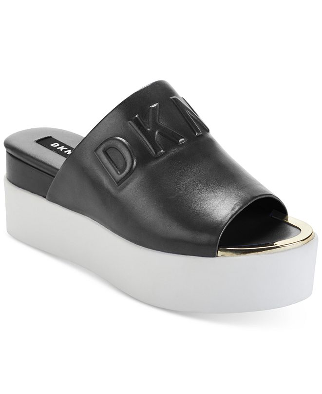 DKNY Covo Platform Slide Sandals, Created for Macy's & Reviews