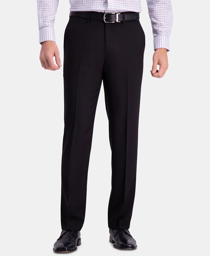 Haggar Men’s Premium Comfort StraightFit 4Way Stretch WrinkleFree