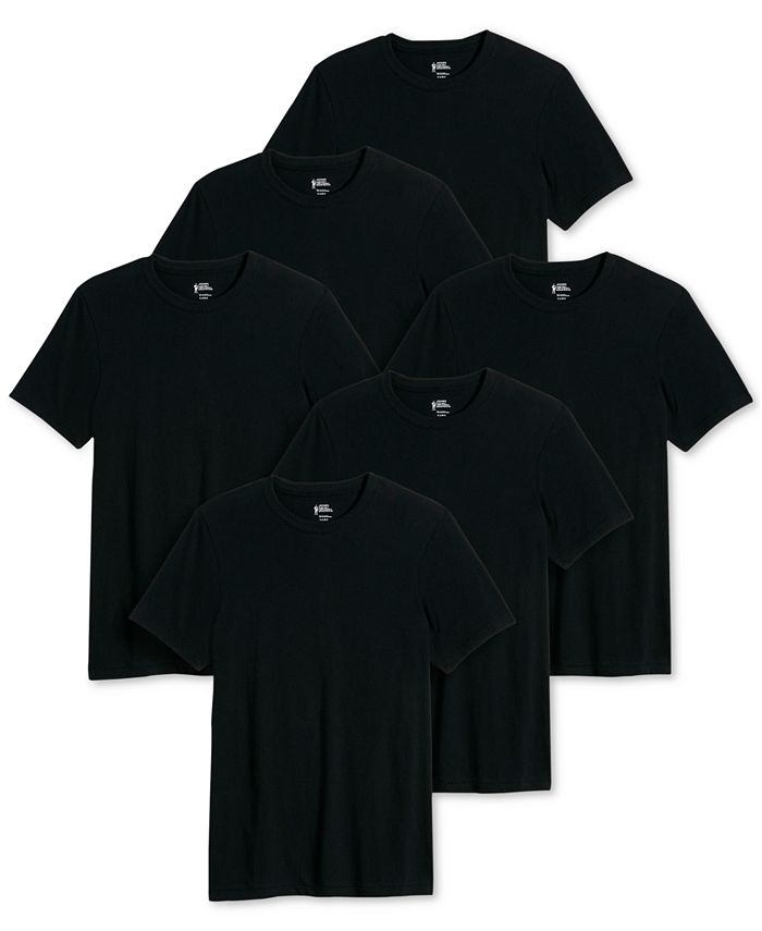 Jockey - Men's 6-Pk. Classic Cotton T-Shirts