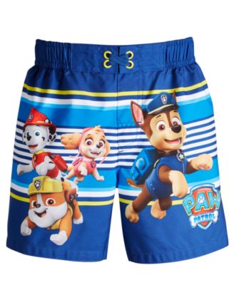 paw patrol swim shorts