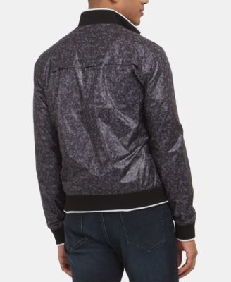 Veste Réversible Kenneth Cole - Velours Marron / Cuir - Taille M - Modèle Exposé En Magasin