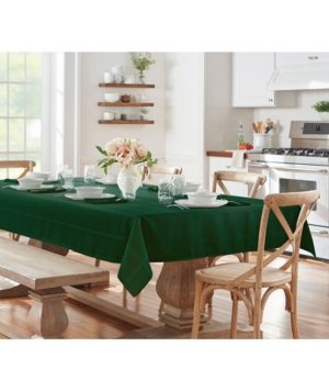 Elrene Elegance Plaid 52" X 52" Tablecloth In Holly Green