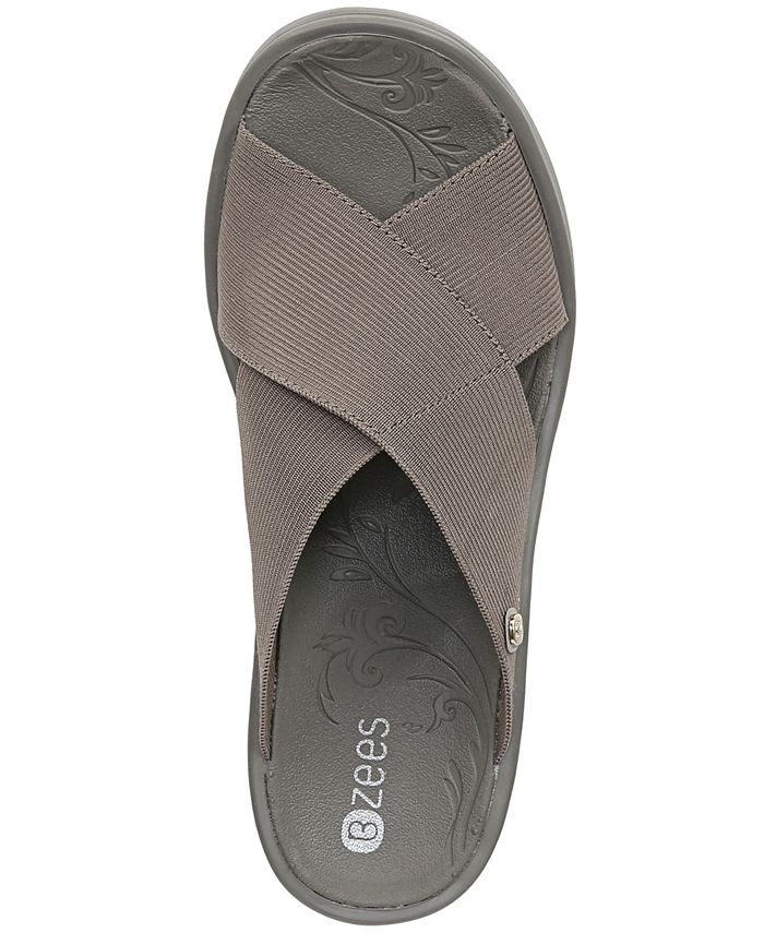 Bzees Desire Washable Slide Wedge Sandals Macy s