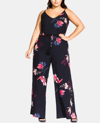 plus size spring jumpsuits