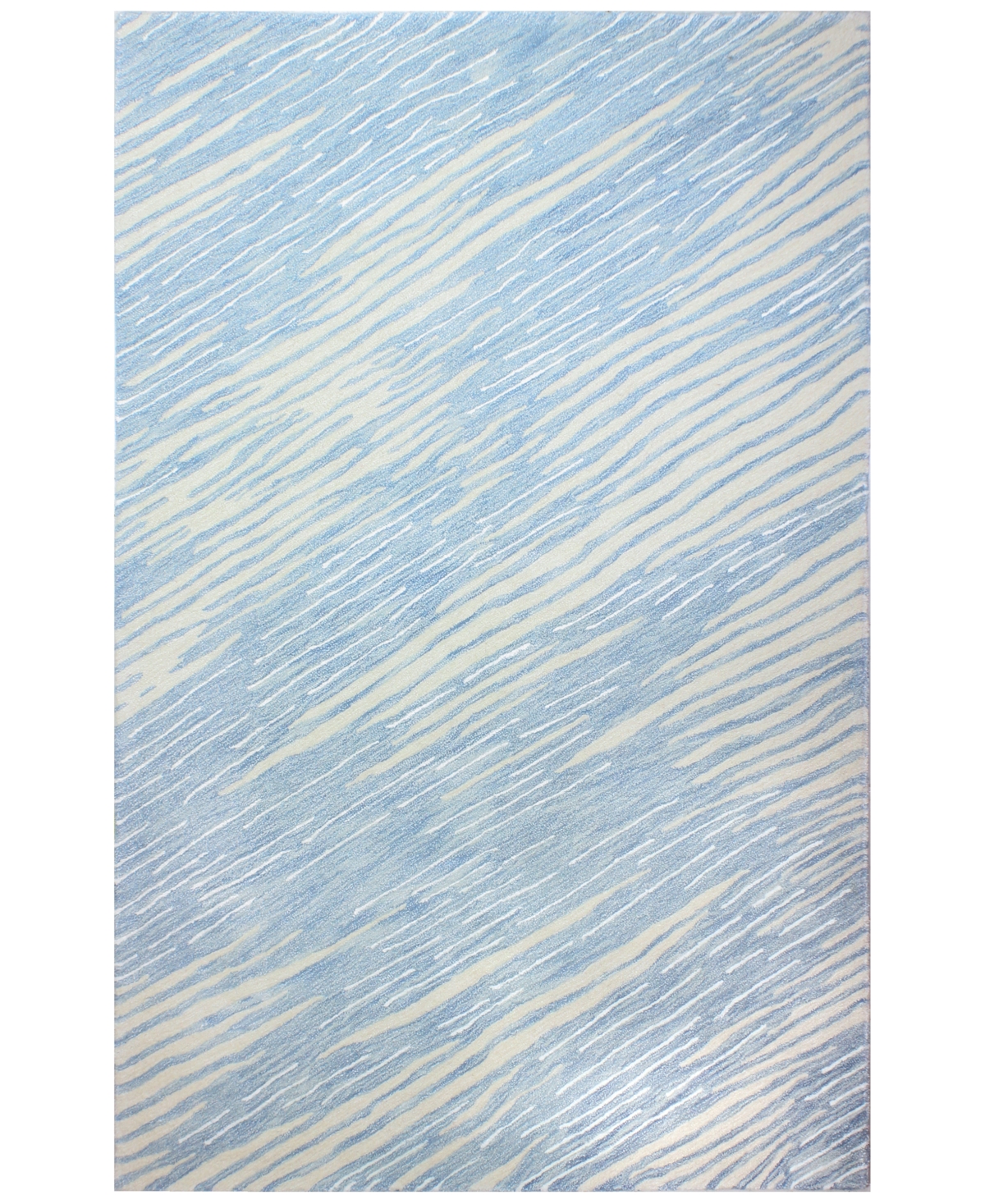 Closeout! Downtown HG367 7'9in x 9'9in Area Rug - Light Blue