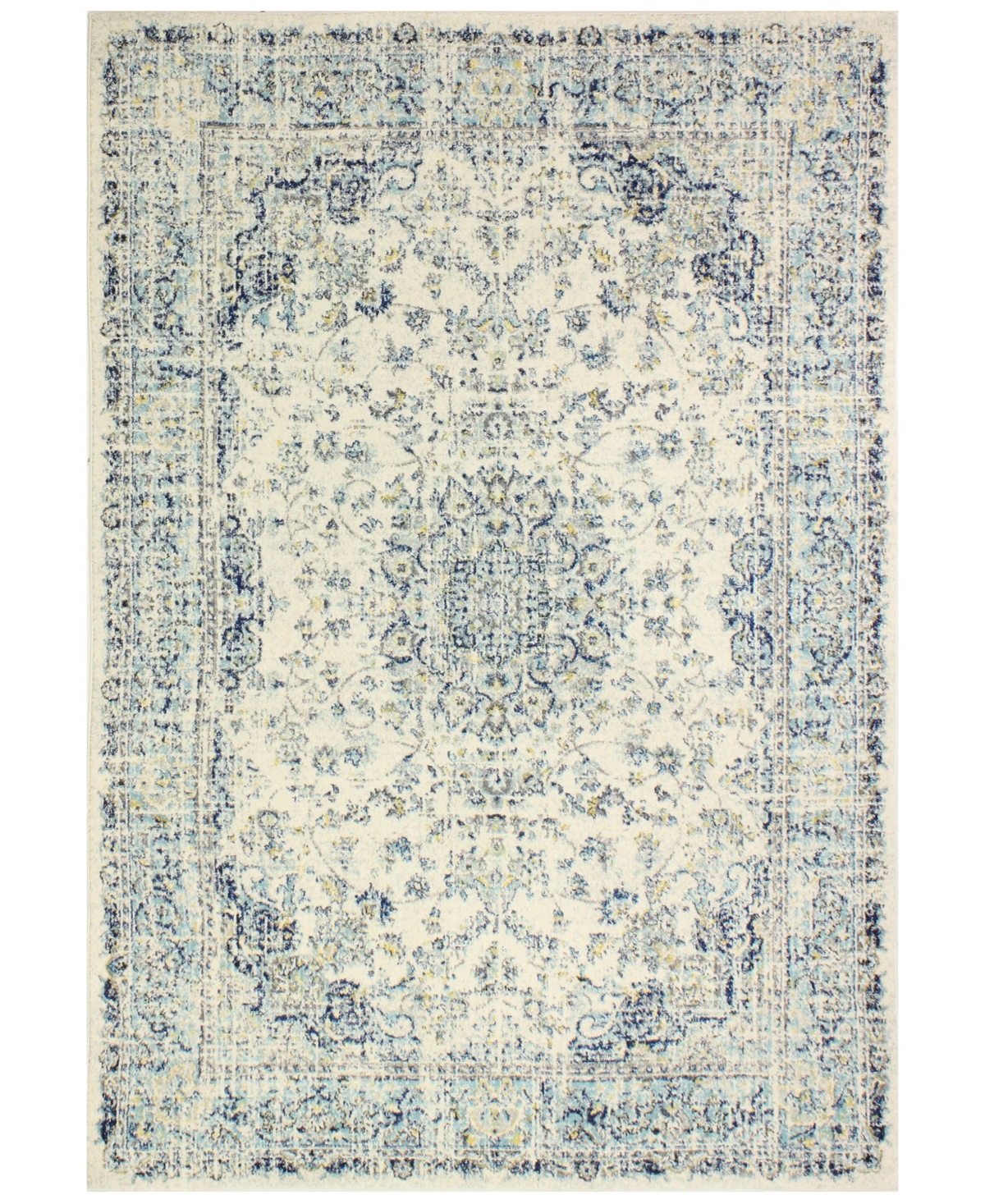 Bb Rugs Medley 5446a Ivory 3'6" X 5'6" Area Rug