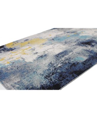 Medley 5570A Ivory/Blue Area Rug