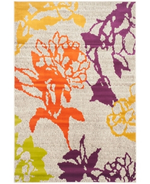 Safavieh Porcello Light Gray and Purple 6' x 9' Area Rug