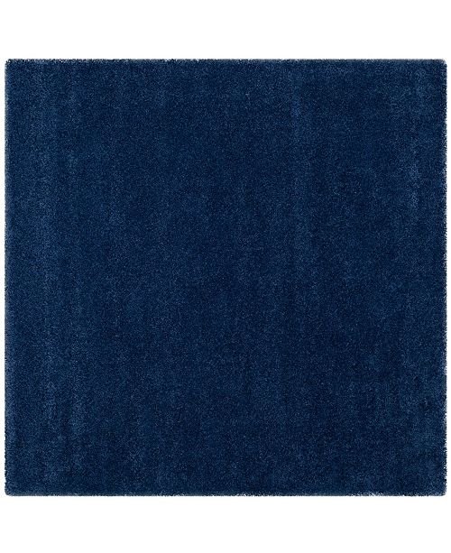 Safavieh Shag Navy 10 X 10 Square Area Rug Reviews Rugs Macy S