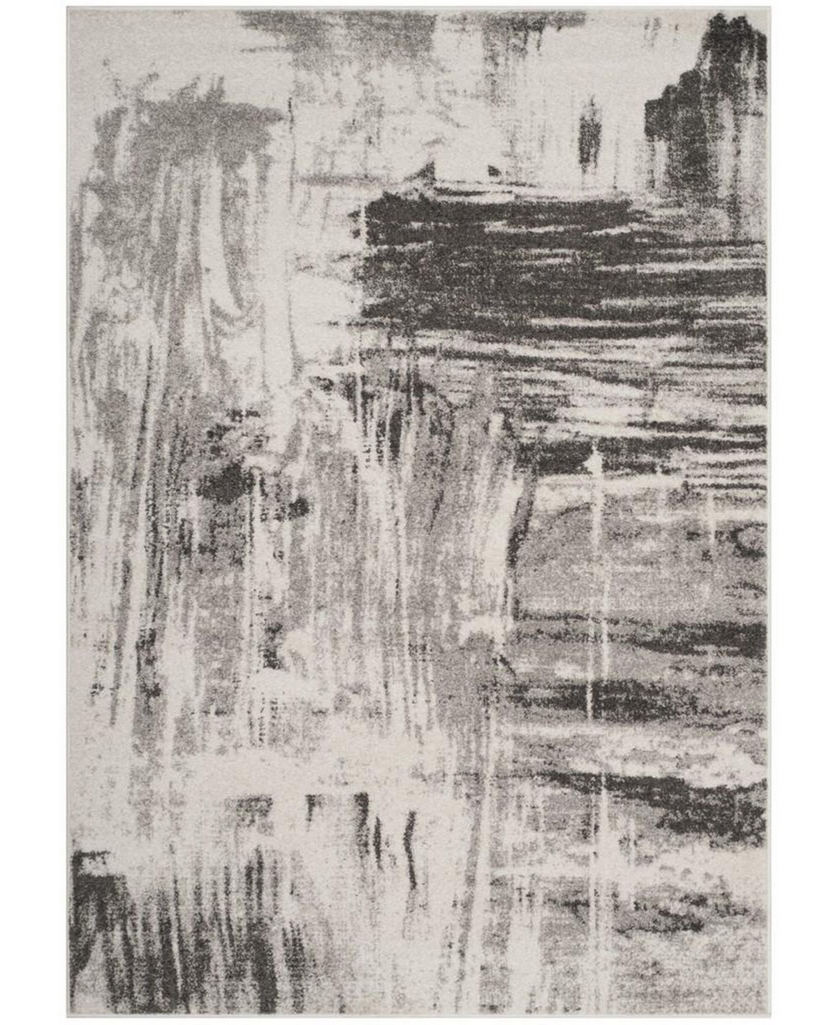 Safavieh Adirondack Ivory and Gray 10' x 14' Area Rug - Ivory