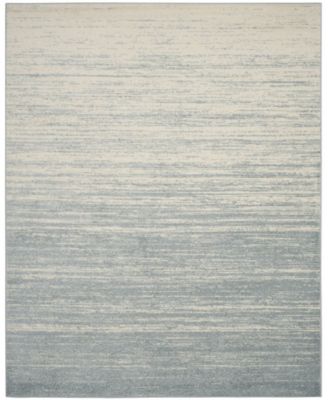 Adirondack Slate and Cream 11' x 15' Area Rug