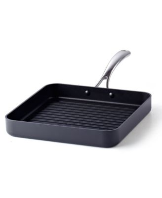 Cooks Standard Nonstick Square Grill Pan 11 x 11-Inch, Hard Anodized G