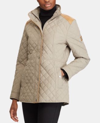 ralph lauren quilted jacket petite