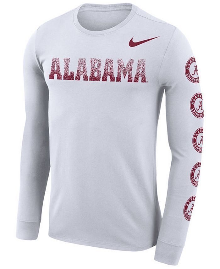 Nike Men's Alabama Crimson Tide Repeat Logo Long Sleeve T-Shirt - Macy's