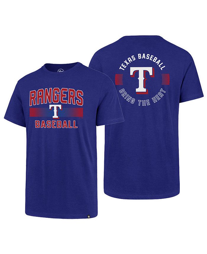 '47 Brand Men's Texas Rangers Rival Slugger T-Shirt - Macy's