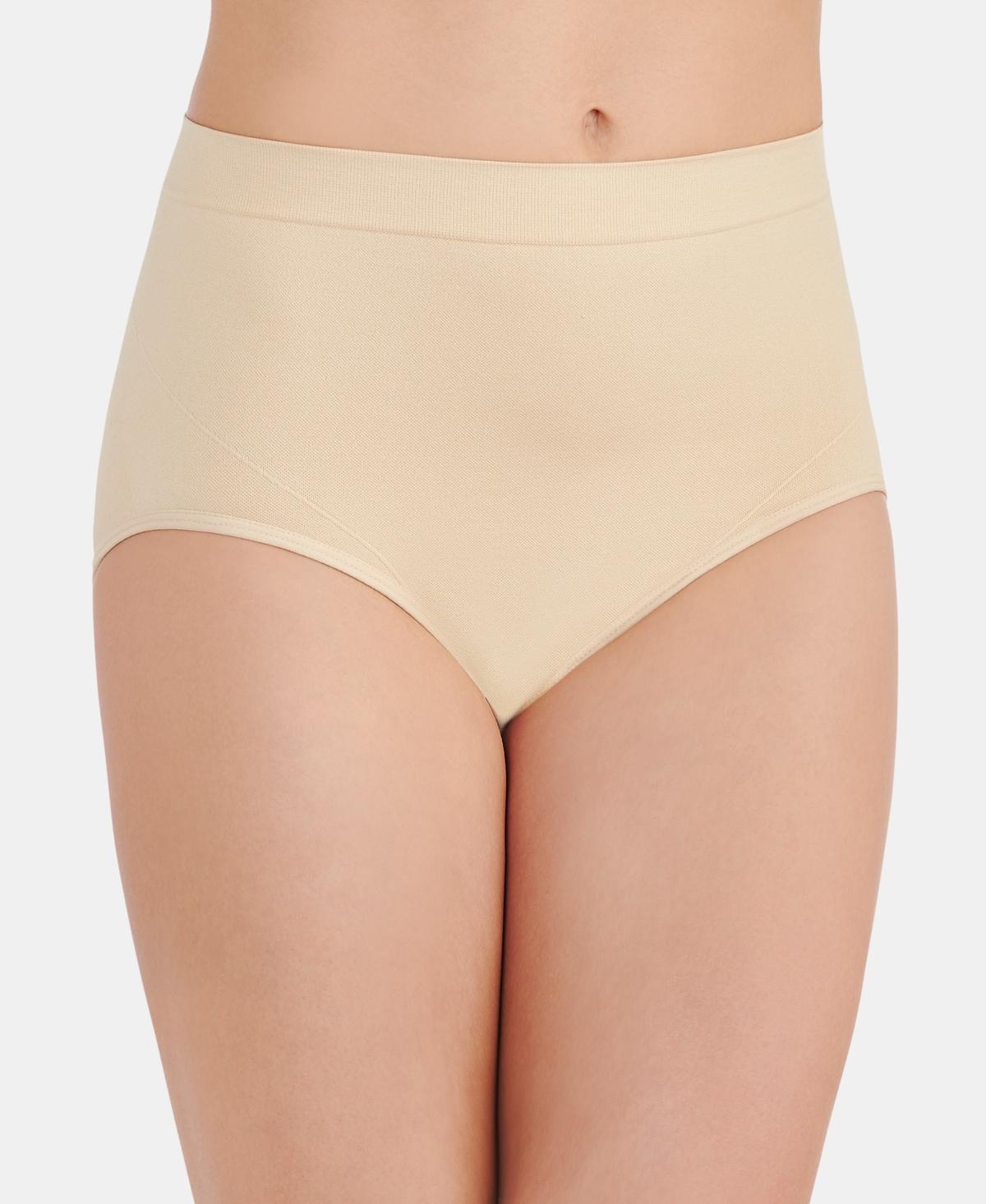 Seamless Smoothing Comfort Brief Underwear 13264, also available in extended sizes - Sheer Quartz