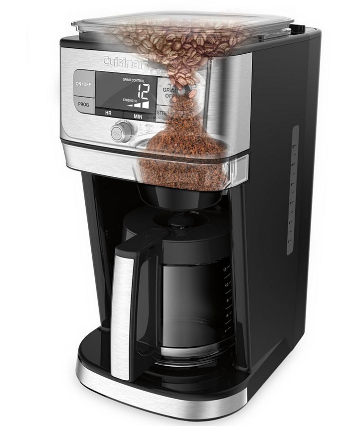 Cuisinart DGB800 Burr Grind & Brew 12Cup Coffeemaker Macy's