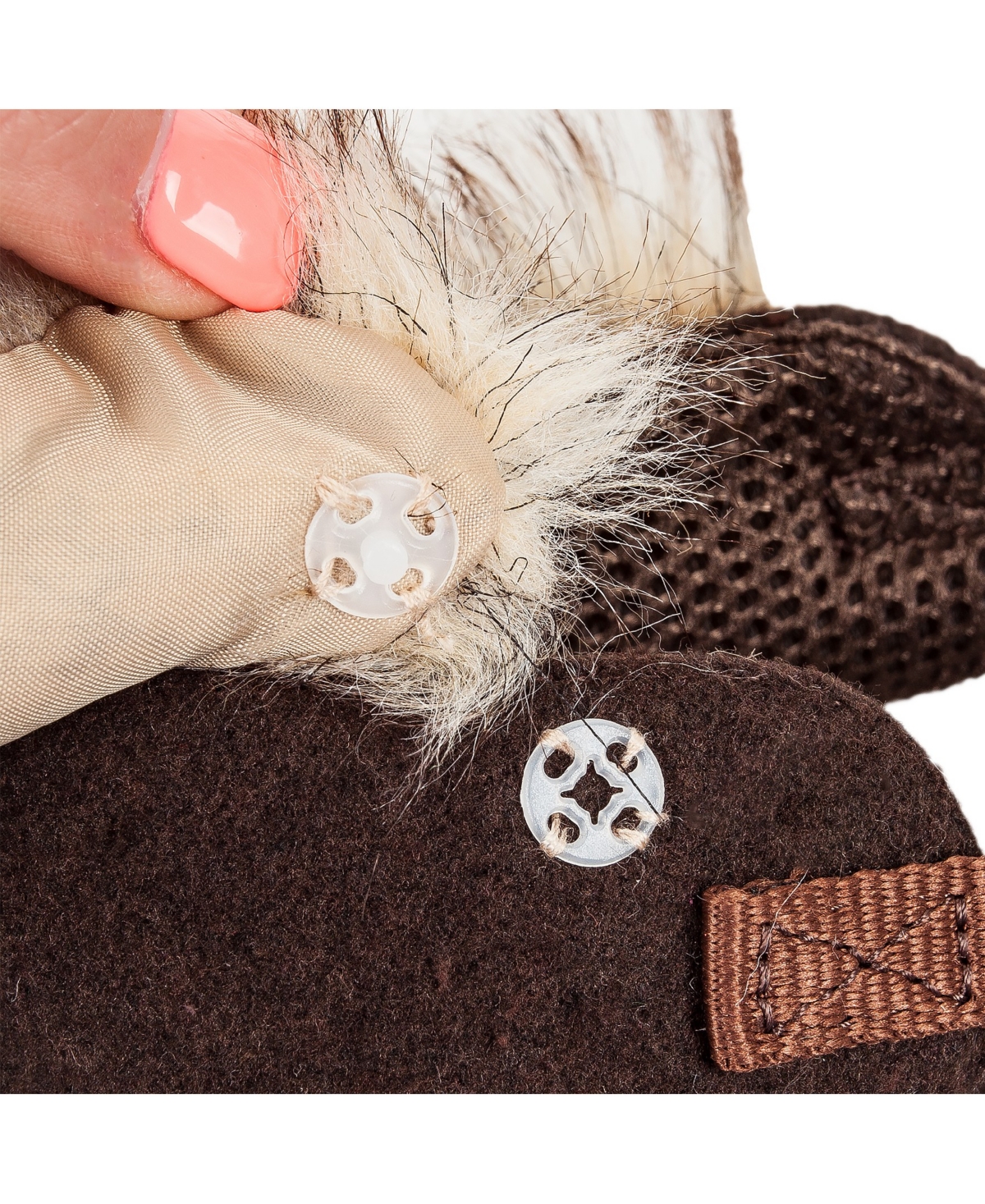 Pet Life Luxe 'Furracious' 2-in-1 Dog Harness Leash with Removable Faux Fur Collar