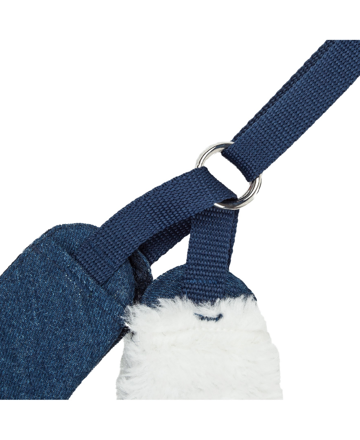Pet Life Luxe 'Pom Draper' 2-in-1 Adjustable Dog Harness Leash with Pom-Pom Bowtie