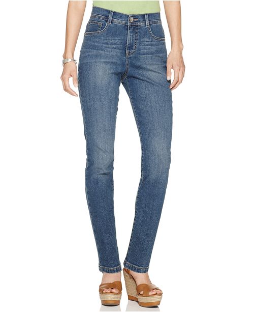 Style Co Petite Tummy Control Slim Leg Jeans Petite Petite