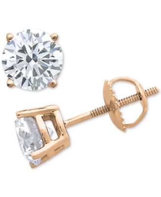 Diamond Stud Earrings (1/6 ct. t.w.) in 10k Gold, White Gold or Rose Gold