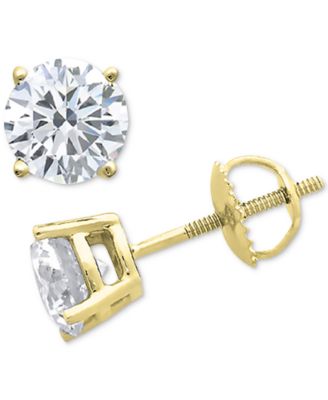 Diamond Stud Earrings (1/10 ct. t.w.) in 10k Gold, White Gold or Rose Gold