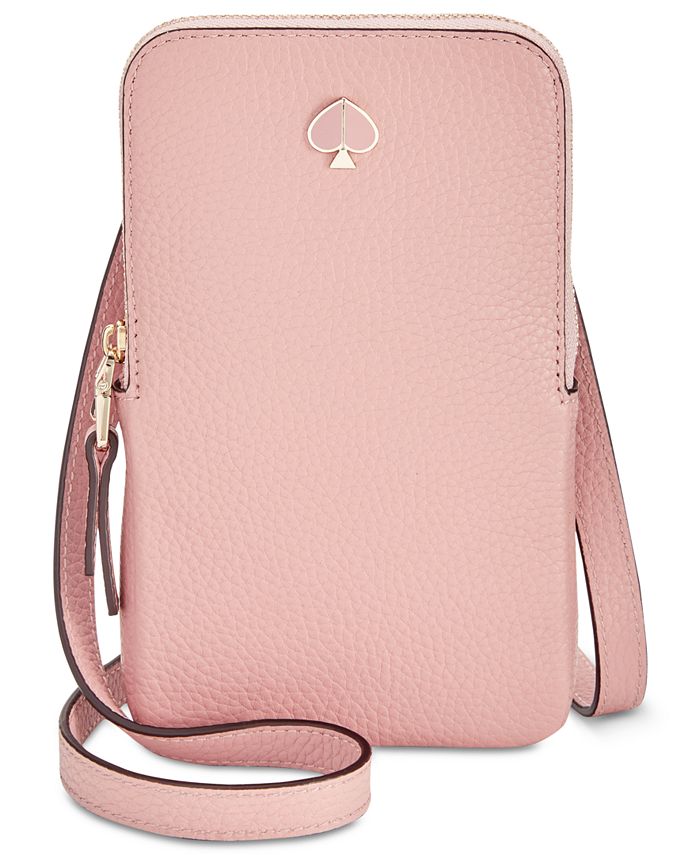 kate spade new york Polly Pebble Leather Phone Crossbody & Reviews -  Handbags & Accessories - Macy's