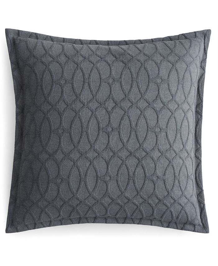 Hotel Collection CLOSEOUT! Interlock Cotton European Sham, Created for