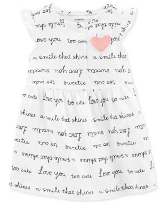 Carter's - Baby Girls Printed Cotton Sundress