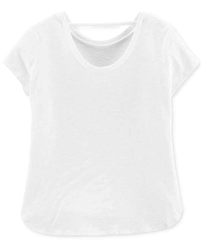 Carter's Little Girls Pizza Graphic Cotton Top - Macy's
