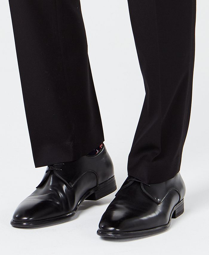 Ryan Seacrest Distinction Men's Slim-Fit Stretch Black Tuxedo Suit ...