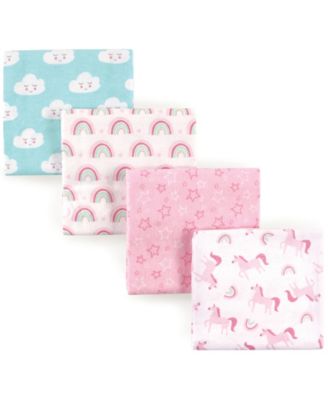 Durable Cotton Flannel Receiving Blankets