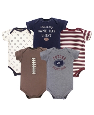 Hudson Baby Bodysuits 5-Pack 0-24 Months