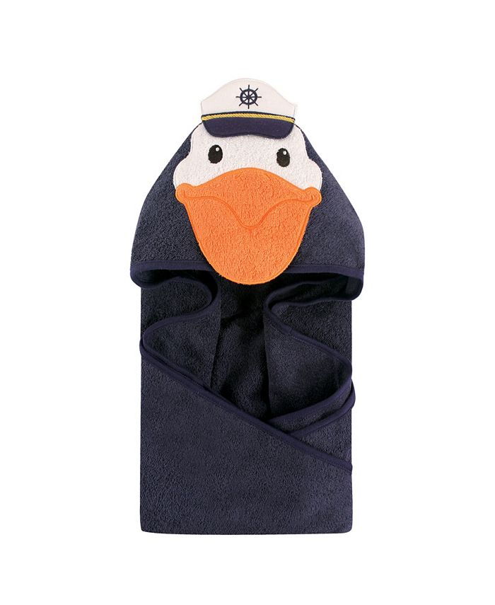 Hudson baby animal face sales hooded towel