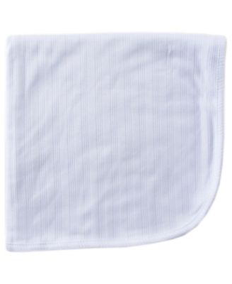 white swaddle blanket