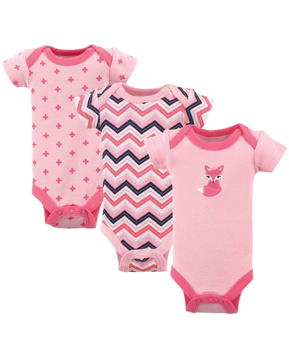 Luvable Friends Baby Girls Cotton Preemie Bodysuits